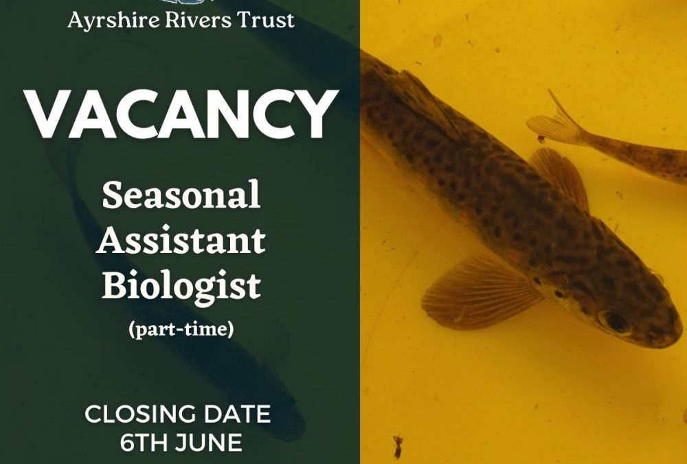 Vacancy 2024 – Seasonal Assistant Biologist